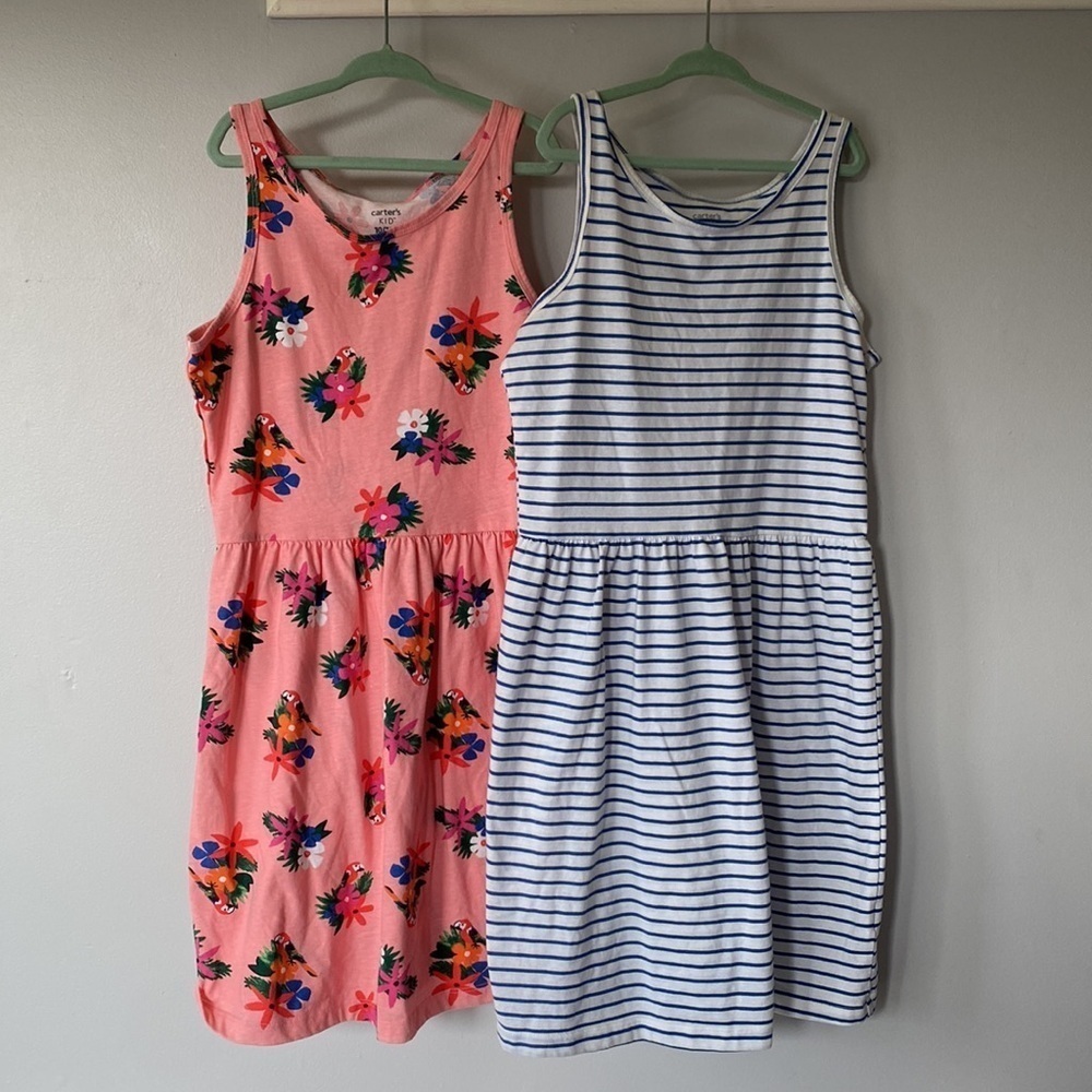 2 Carter’s girls summer dresses